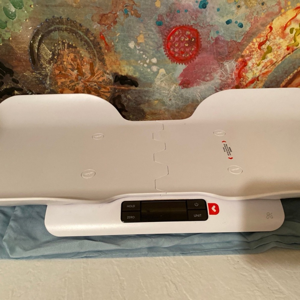 Greater Goods Digital Baby Scale. Use with newborns- children up to 66 lbs.